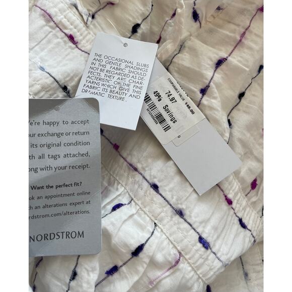 New ~ DONNA MORGAN ~ Ruffled Sleeves Rosalind Mini Dress Size 12 - Picture 8 of 8